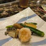 粤菜R - 海老と鮑炒め