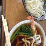 すゞや食堂 - ひたしエビ天ぷら 1000円