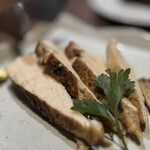 なぎさのハンバーガー - 総州古白鶏胸肉の薪火焼き