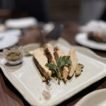 なぎさのハンバーガー - 総州古白鶏胸肉の薪火焼き