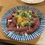 市民ホール - ちれユッケ（脾臓）