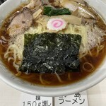 青島食堂 秋葉原店 - 醤油ラーメン900円＋150g大盛り100円