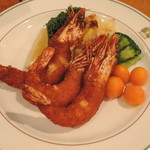 ザ・カフェ - 海老フライのタルタルソース添え（２２６８円）