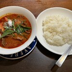 タイ料理の店 メナム - 牛肉のカレー煮　ライス付