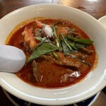 タイ料理の店 メナム - 牛肉のカレー煮　ライス付