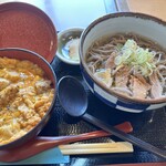 比内地鶏と肉そば 蕃山 - 
