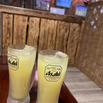 あらかきタコス - シークァーサージュース