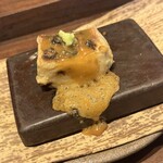 藁焼 みかん - 呉豆腐。