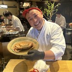 藁焼 みかん - 毛蟹(^^)