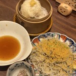 藁焼 みかん - イカシュウマイは大きいから一個で十分。