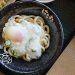 はなまるうどん - 料理写真:とろ玉うどん（温、小）