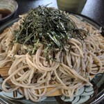 報徳庵 - 天ざるそば（冷）大盛
