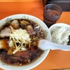 ラーメン富士屋 - チャーシューワンタンメン薬味　半ライス