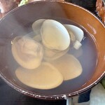 山本さかなや - 地元九十九里浜産の蛤のお吸い物