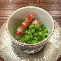 櫻木 - スナップエンドウのすり流し