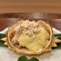 櫻木 - トゲクリ蟹（青森）  ホワイトアスパラ（佐賀）