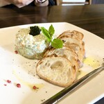 ピッツエリアバール　CACTUS　D'ORO - ・朝〆真鯛とアボガドのタルタル