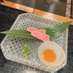 松阪亭 三澤 - 牛肉のたたき