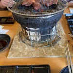 七輪焼肉 安安 - 炭火