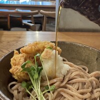 自家製粉石臼挽きうどん 青空blue 本店 - 