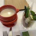 ログホテル ザ メープルロッジ - 空知野菜のバーニャカウダ