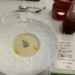 ログホテル ザ メープルロッジ - 蕪のポタージュ