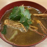 回転寿司 新竹 - 赤海老の赤出汁