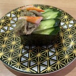 回転寿司 新竹 - 蟹味噌軍艦巻き