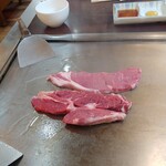 磐梯 - お肉(焼く前)