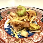 TOMONO - 【 ミル貝と北寄貝 】XO醤　豆