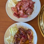 焼肉やまと - 並べてみた