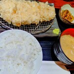 とんかつ六角箸 - ロースカツ定食（並）