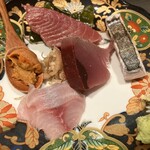 魚與米飯 折右衛門 - お刺身5点盛