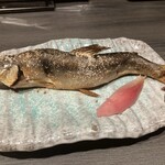 魚與米飯 折右衛門 - 鮎塩焼き