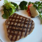 レストランテ 風 - アルガッサーダ　 (特選和牛フィレ肉の網焼き)