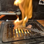 ホルモン湯田のじゃん横 - ファイヤー