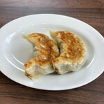 麺屋はやかわ - なぜか2個の餃子