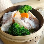 中華ダイニング SCENT - セイロ蒸しランチ（赤魚の塩麹蒸し）