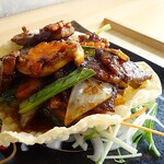 中華ダイニング SCENT - 辣醤和牛肉（ラージャンワニュウロウ）