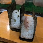 えんむすび - イカ塩辛（200円）
山椒（230円）