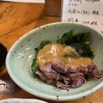 むら松 - ホタルイカの葱ヌタ