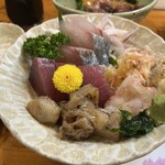 むら松 - 刺身盛合せ、1人前