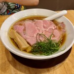 中華そば ココカラサキゑ - 丸鶏醤油 1000円