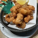 回転寿司 鮮 - たこ唐揚げ