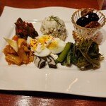 スルタンのおきにいり - メゼ盛り合わせ