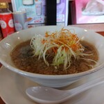 幸楽苑 - 郡山ブラック素ラーメン+トッピング