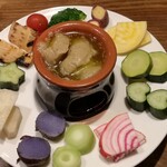 山梨レストラン メリメロ - バーニャカウダ