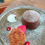 レストラン リッシュ - フォンダンショコラ