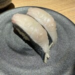 北陸金沢回転寿司 のとめぐり - 柳さわら　　