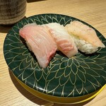 北陸金沢回転寿司 のとめぐり - 北陸3点盛り